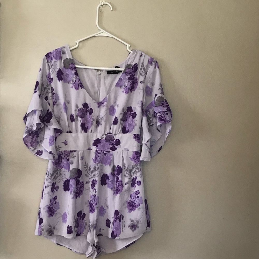 Purple Forever21 romper - Worn once!